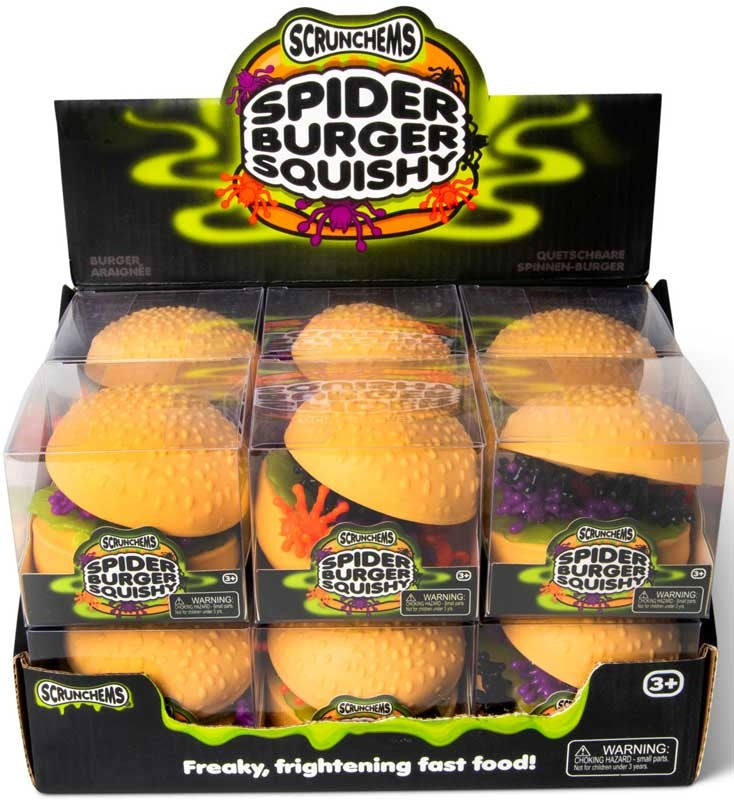 Spider Burger Araignee Squishy