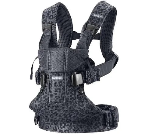 Baby Bjorn ONE Carrier AIR 3D Mesh Anthracite / Leopard