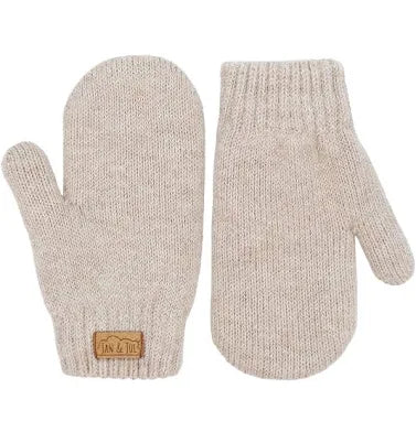 Jan & Jul - Knit Mittens - Wheat Field