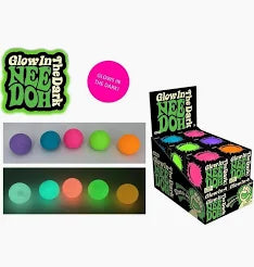 Nee-Doh Glow in the dark Needoh 1"
