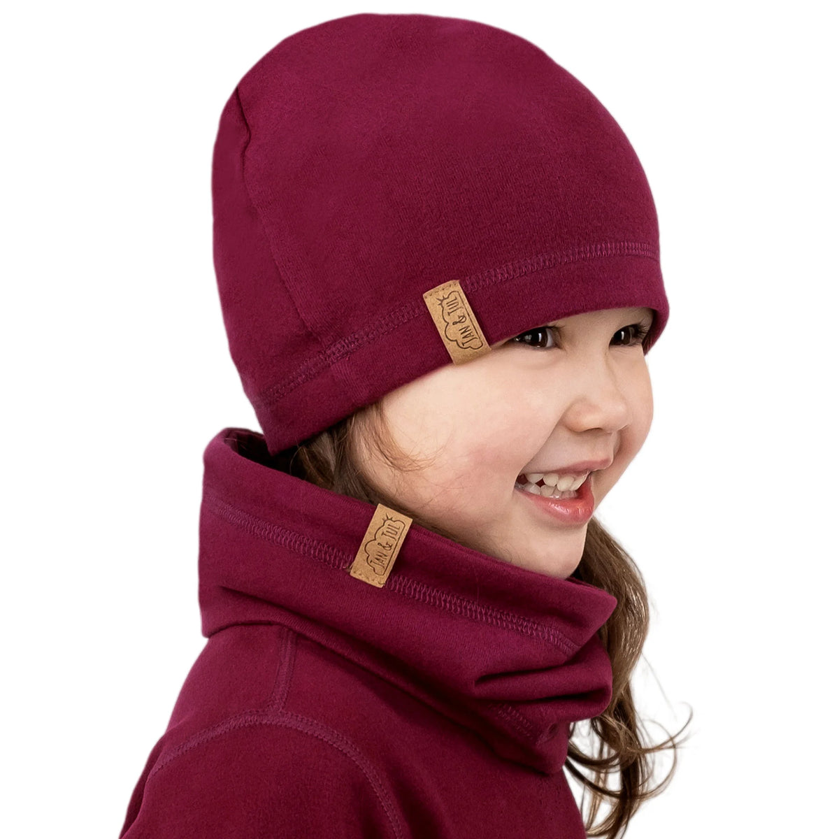 Jan & Jul Thermal - Beanie Cap Hat - Mulberry
