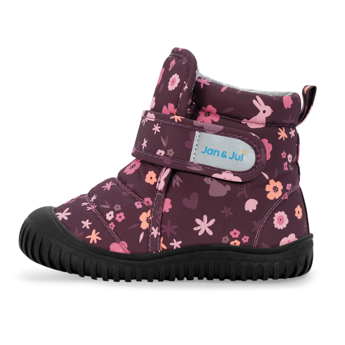 Jan & Jul -  Velcro Toasty Dry Winter Boots - Bunny Blooms