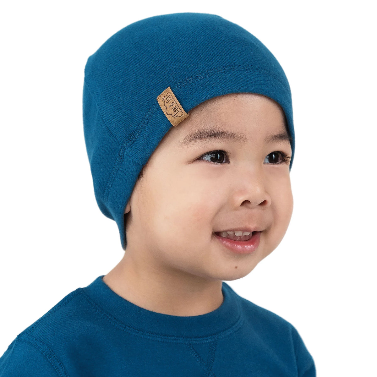 Jan & Jul Thermal - Beanie Cap Hat - Blue