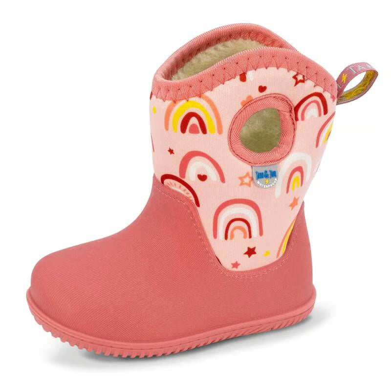 Jan & Jul - Toasty Dry Lite Winter Boots - Rainbow Pink